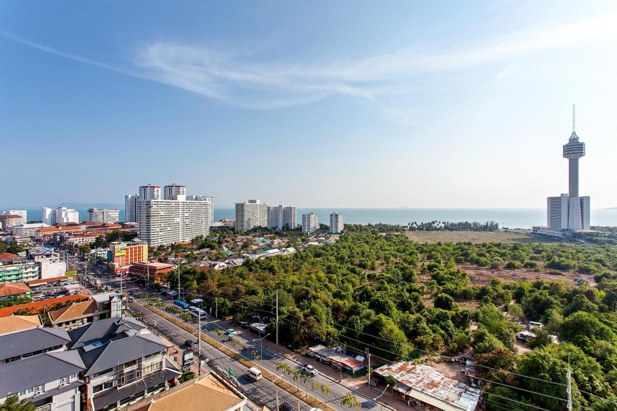 Pattaya Jomtien sea view apartments - Grande Carribean Exteriör bild