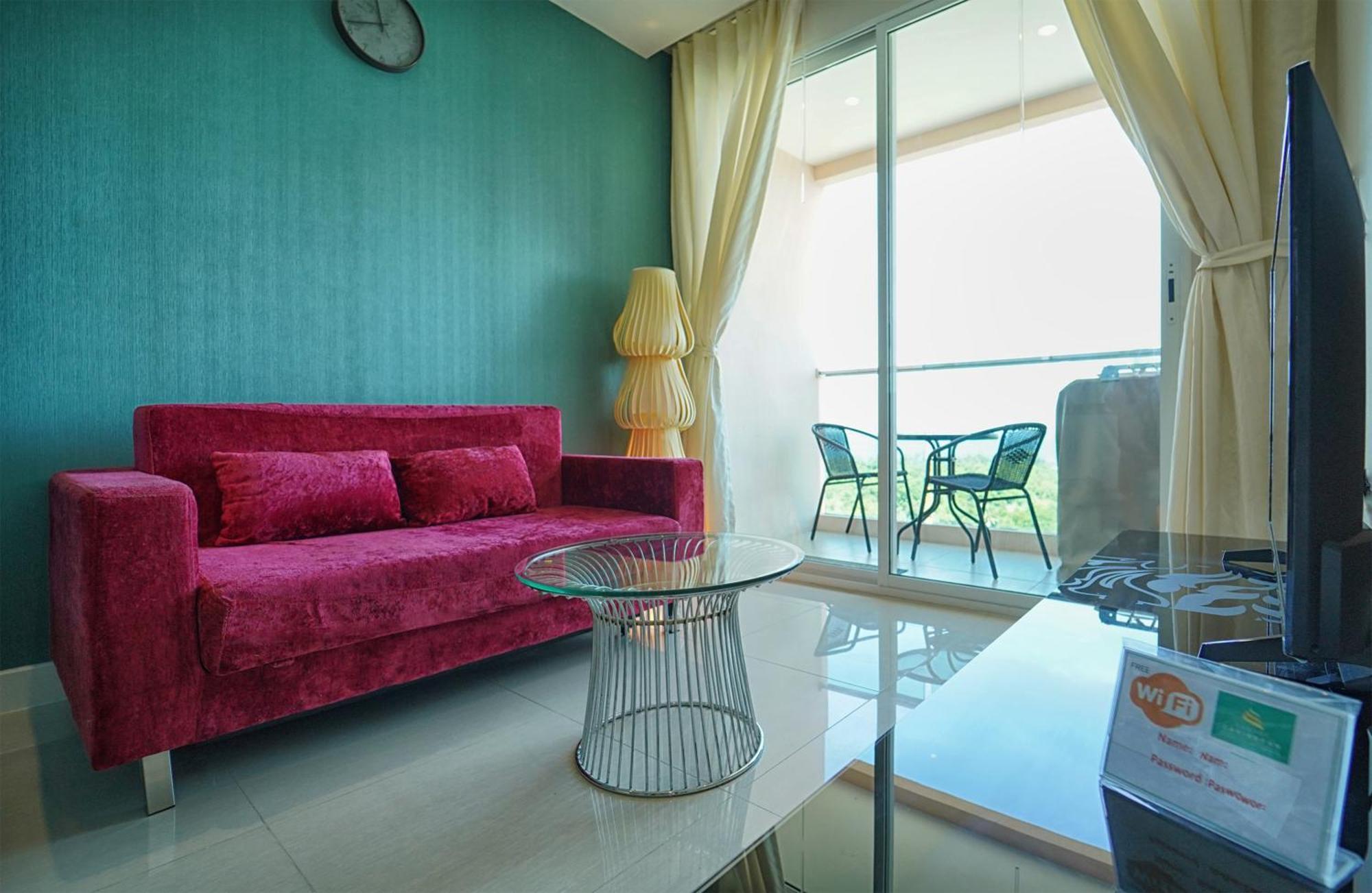 Pattaya Jomtien sea view apartments - Grande Carribean Rum bild