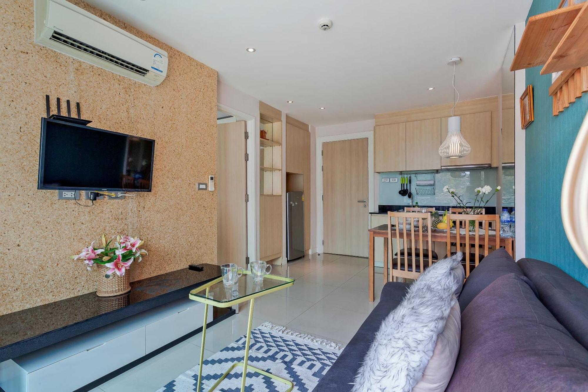 Pattaya Jomtien sea view apartments - Grande Carribean Rum bild