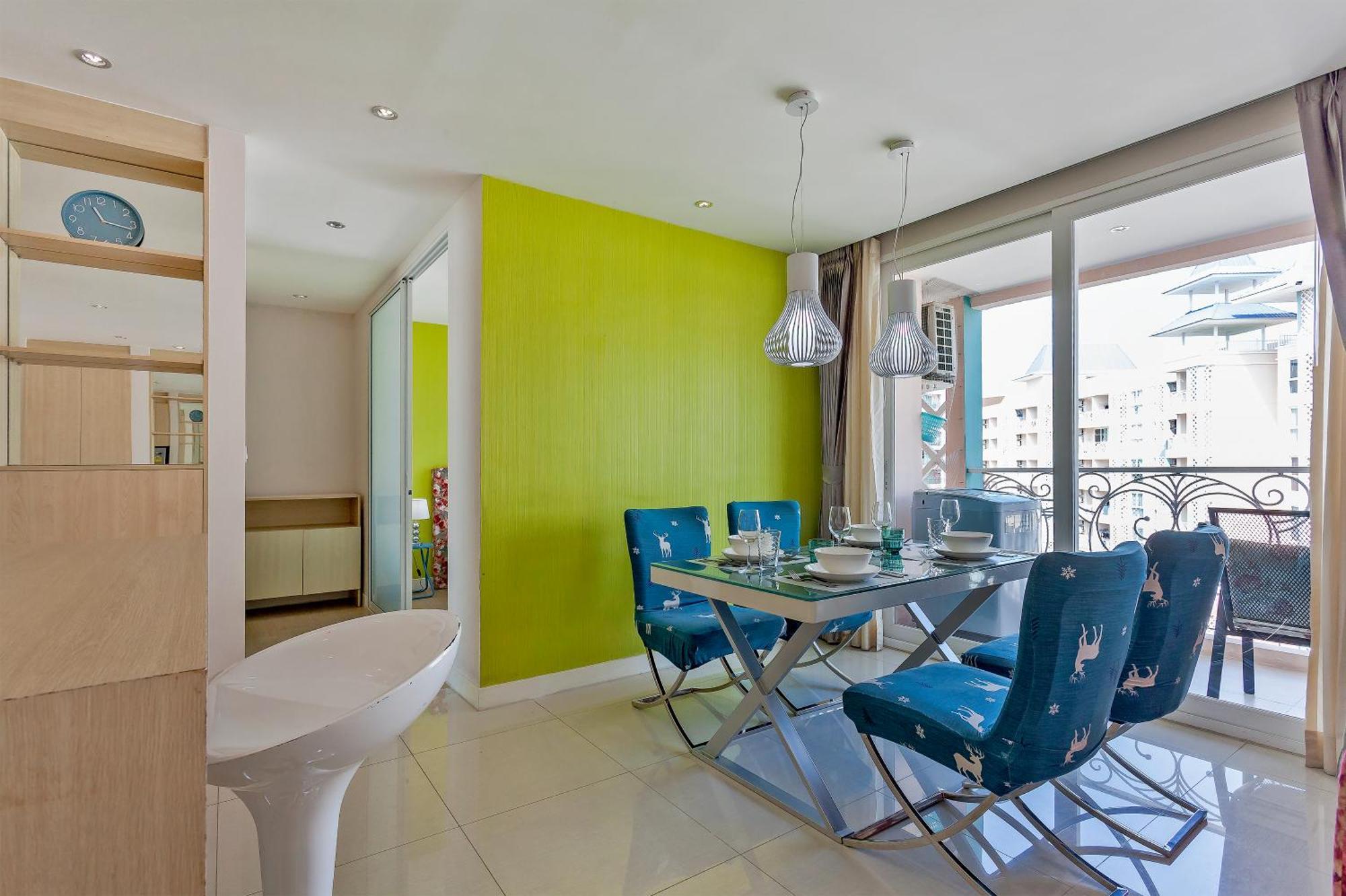 Pattaya Jomtien sea view apartments - Grande Carribean Rum bild