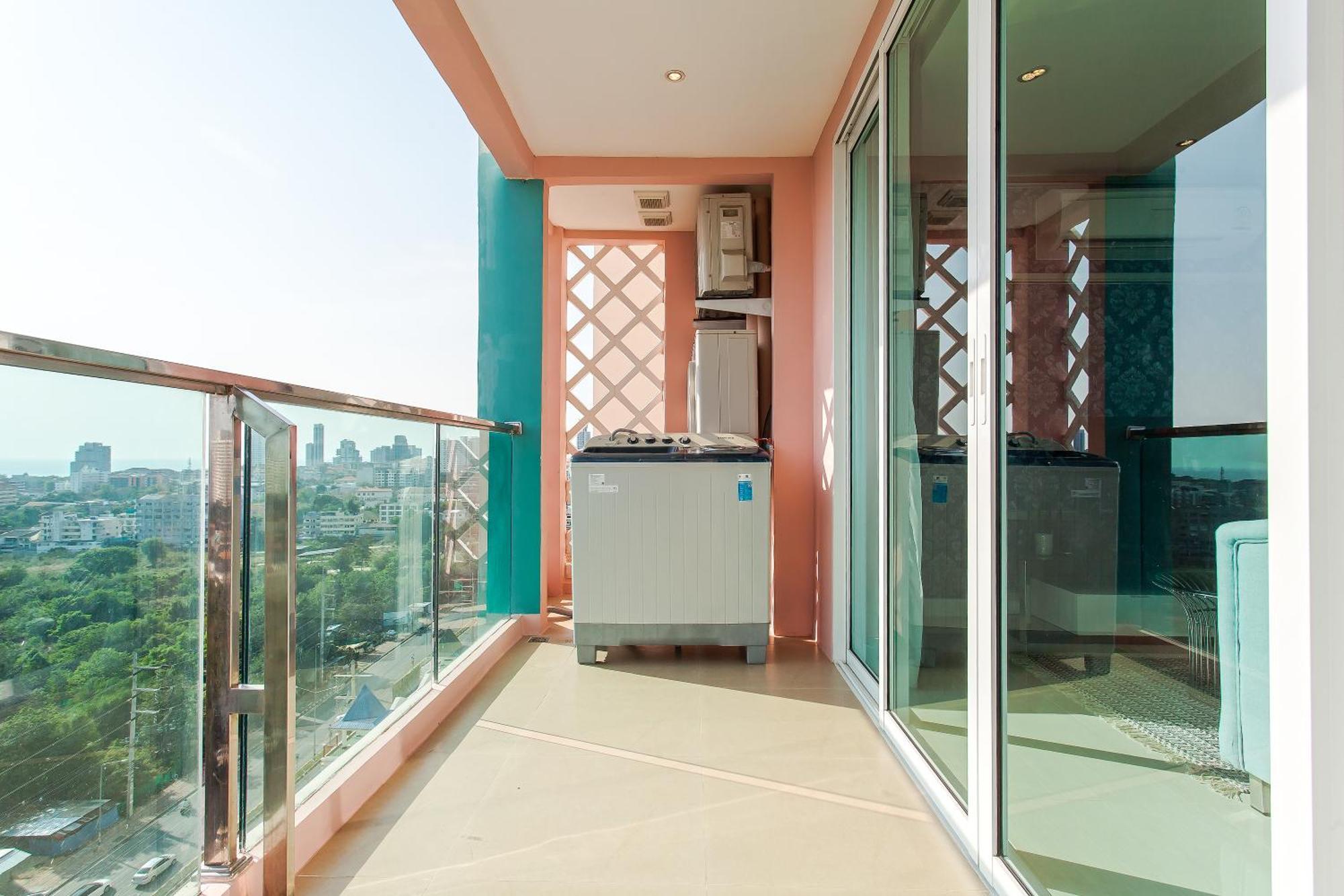 Pattaya Jomtien sea view apartments - Grande Carribean Rum bild