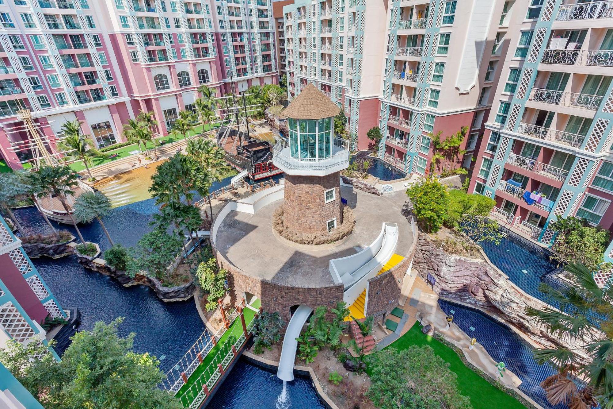 Pattaya Jomtien sea view apartments - Grande Carribean Exteriör bild