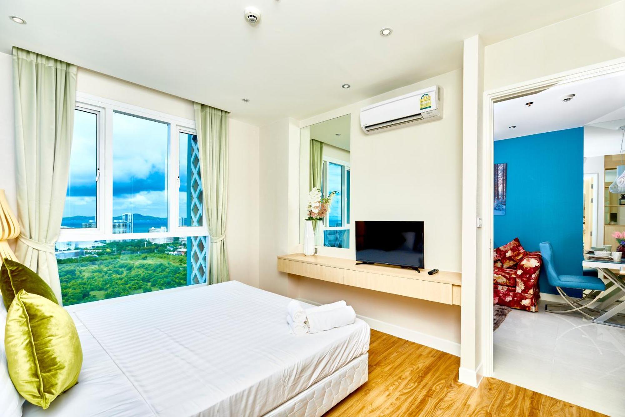 Pattaya Jomtien sea view apartments - Grande Carribean Rum bild