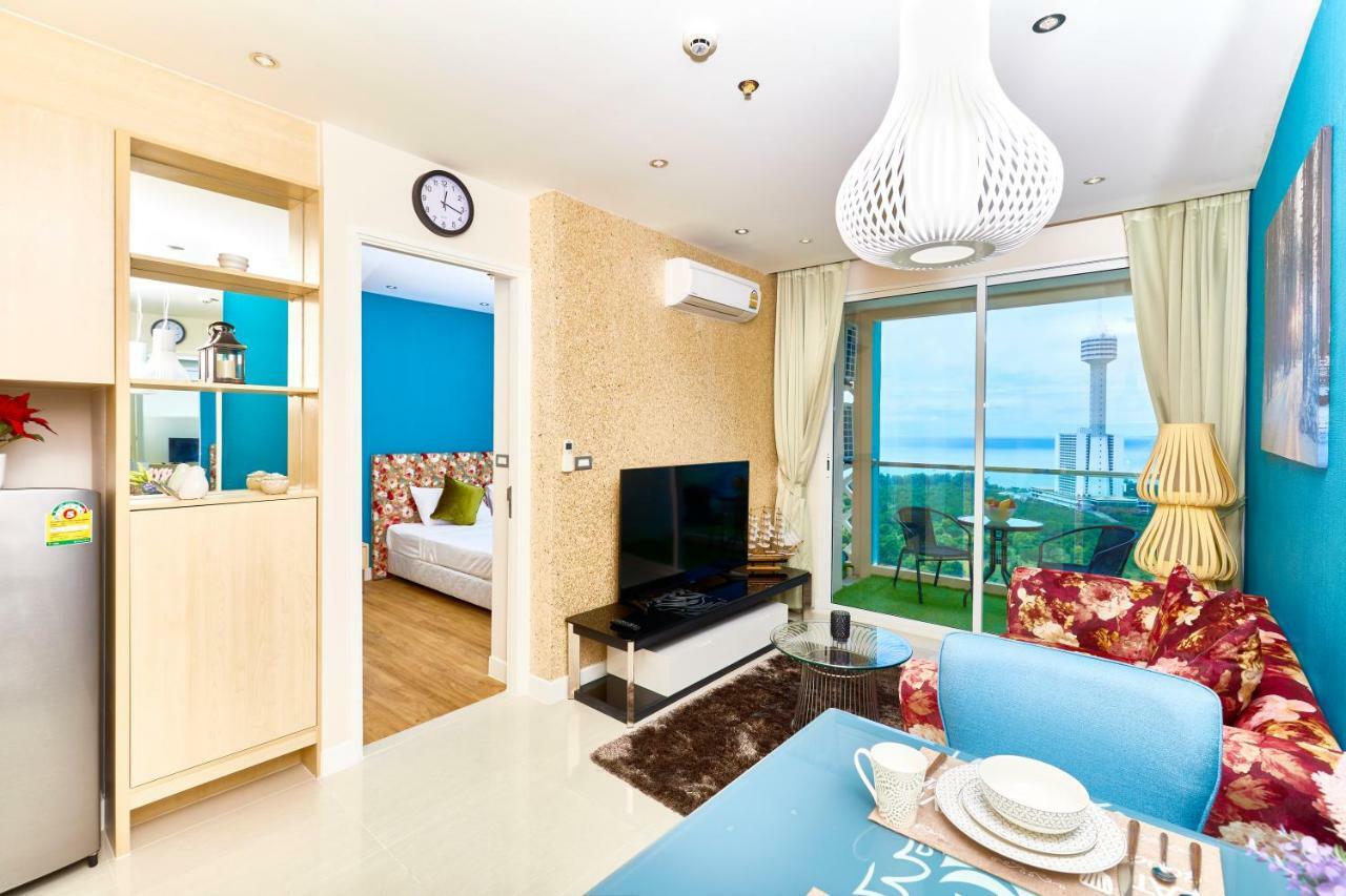 Pattaya Jomtien sea view apartments - Grande Carribean Exteriör bild